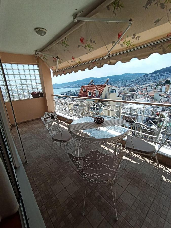 Golden Mirror In Kavala Apartment Bagian luar foto