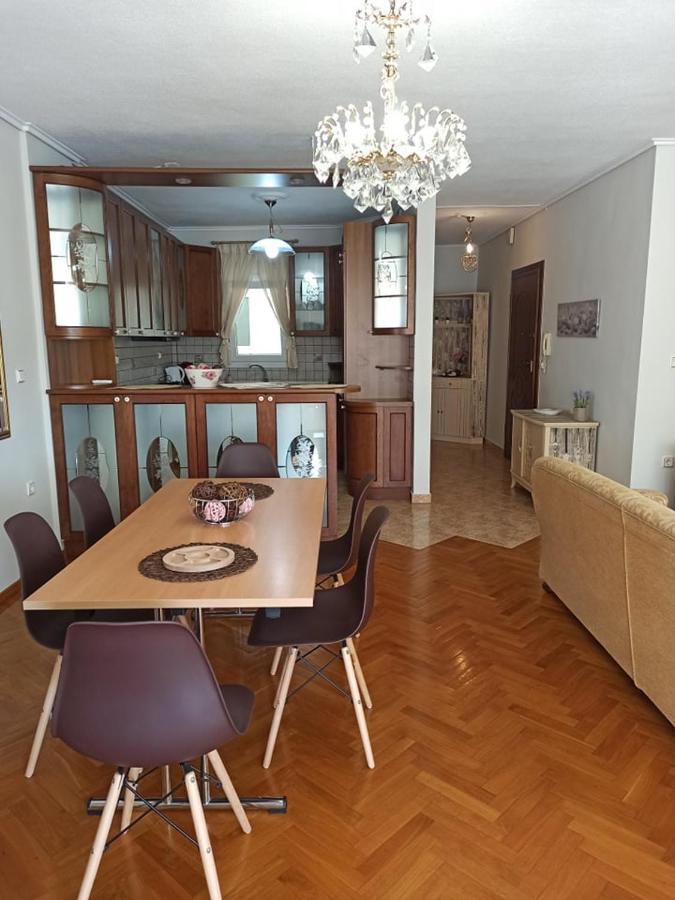 Golden Mirror In Kavala Apartment Bagian luar foto